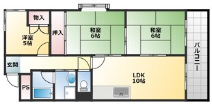 シャトーシュベルグの物件間取画像